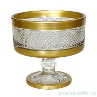 Ваза для конфет 16 см н/н &quot;Barok /золото&quot; / 255206