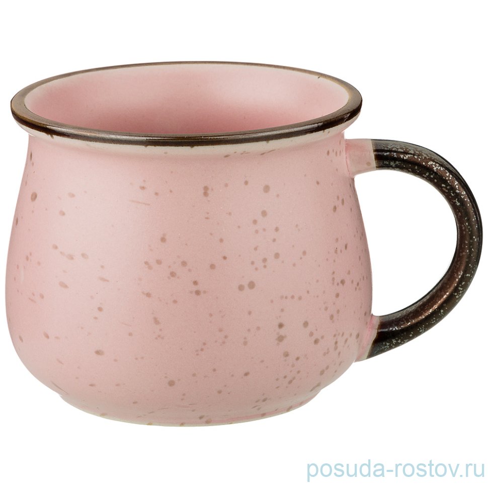 Кружка 380 мл "Cosmos /Розовый"  / 207014