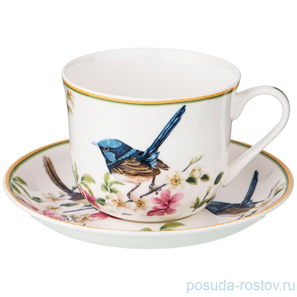Чайная пара 500 мл 1 шт "Цветущий сад" / 209326