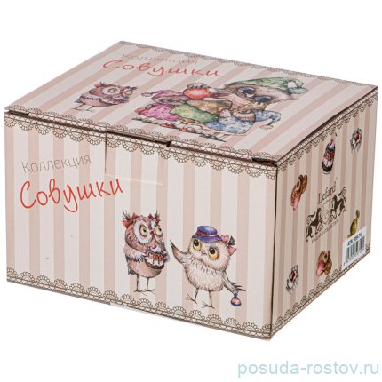 Сахарница 500 мл &quot;Совушки&quot; / 225639