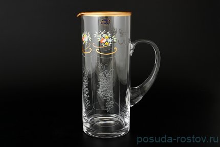 Кувшин для воды 1,5 л &quot;Виктория /Цветочная роспись&quot; / 119361