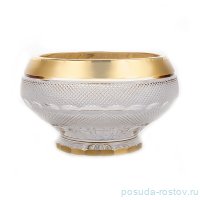 Ваза для конфет 16 см &quot;Мозер /Матовое золото&quot; / 146533