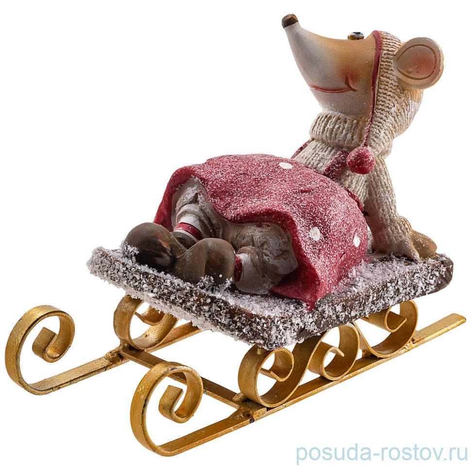 Фигурка 14,5 х 8 х 10 см "Мышка" / 255413