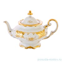 Заварочный чайник 1,2 л &quot;Кленовый лист /Белый&quot; / 053081
