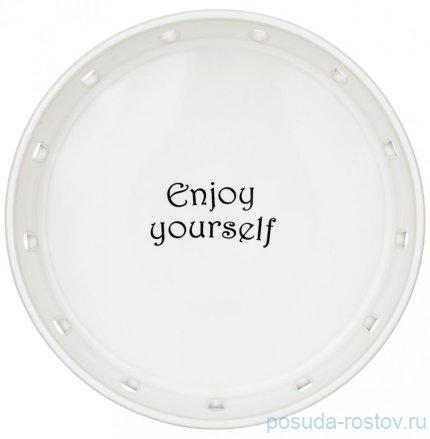 Конфетница 20 х 6,5 см белая &quot;soul kitchen&quot; / 301517