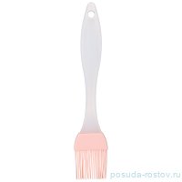 Кисточка 18 см силиконовая /розовая / 272201
