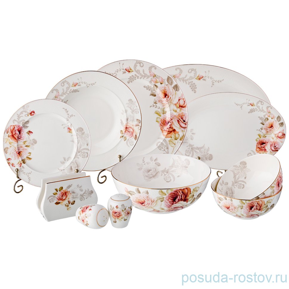 Столовый сервиз на 6 персон 26 предметов (без супника) "Анджи" / 189285