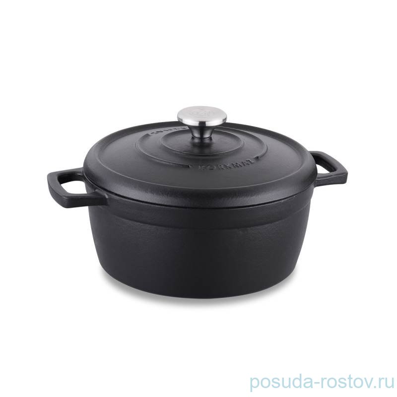 Кастрюля 24 х 10,5 см с крышкой "Black Gasta" / 272066