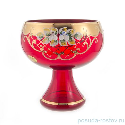 Конфетница 17 см н/н &quot;Лепка красная /5849&quot; / 092548