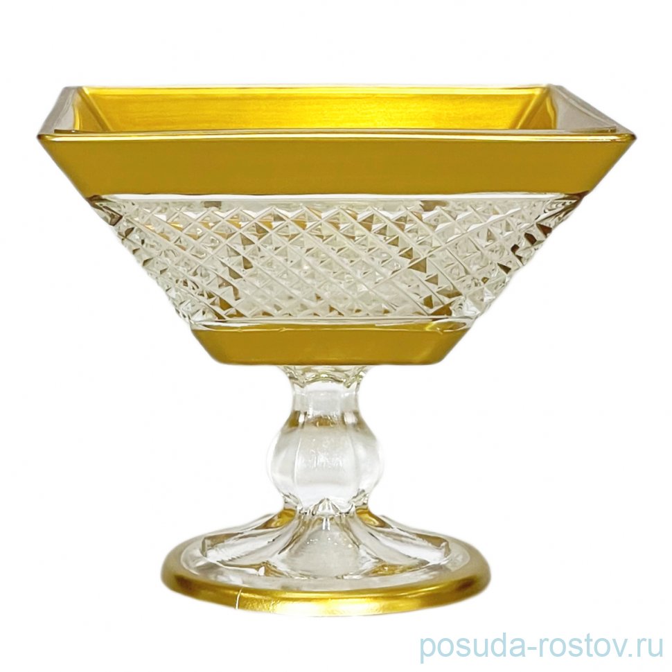 Креманка 12 см квадратная "Barok /золото" / 255204 Креманка 12 см квадратная "Barok /золото" / 255204