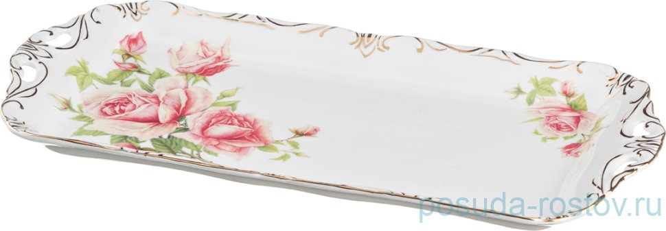 Блюдо 33,5 х 16 х 2 см прямоугольное "Жаклин" / 186472