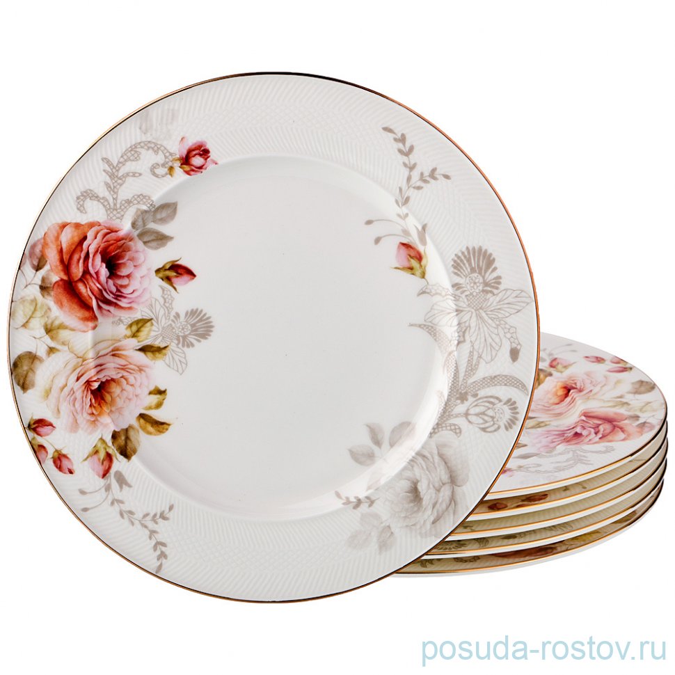 Набор тарелок 20 см 6 шт "Анджи" / 189286