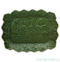 Блюдо 39 х 30 см прямоугольное зелёное &quot;Sardinheira&quot; / 269173