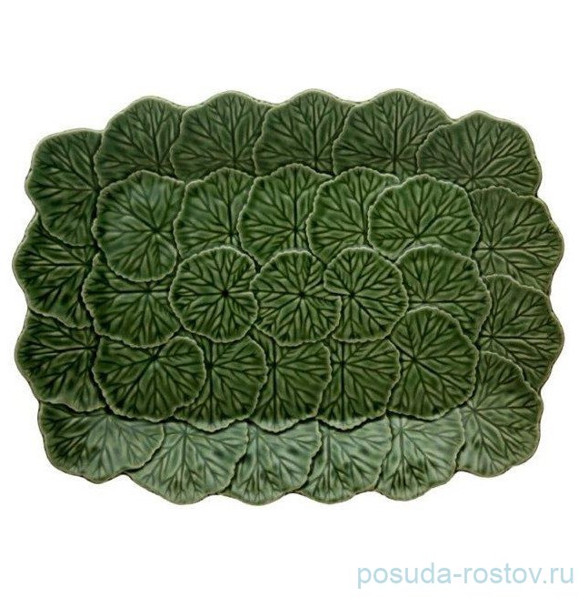Блюдо 39 х 30 см прямоугольное зелёное "Sardinheira" / 269173 Блюдо 39 х 30 см прямоугольное зелёное "Sardinheira" / 269173