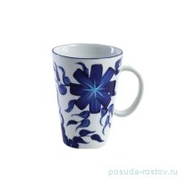 Кружка 450 мл &quot;Индиго /Цветы&quot; / 155728