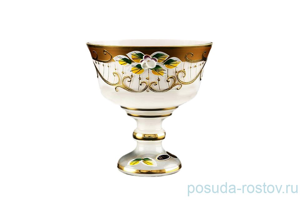 Конфетница 13 см н/н "Лепка белая" SC / 146938