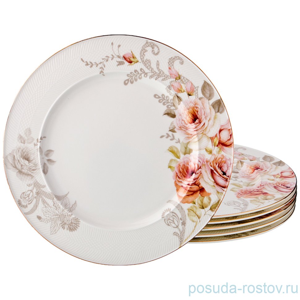 Набор тарелок 26,5 см 6 шт "Анджи" / 189287