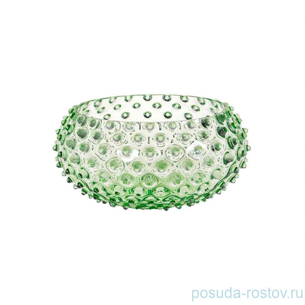 Ваза для фруктов 23 х 10 см зелёная "Hobnail Tapas" / 336543 Ваза для фруктов 23 х 10 см зелёная "Hobnail Tapas" / 336543