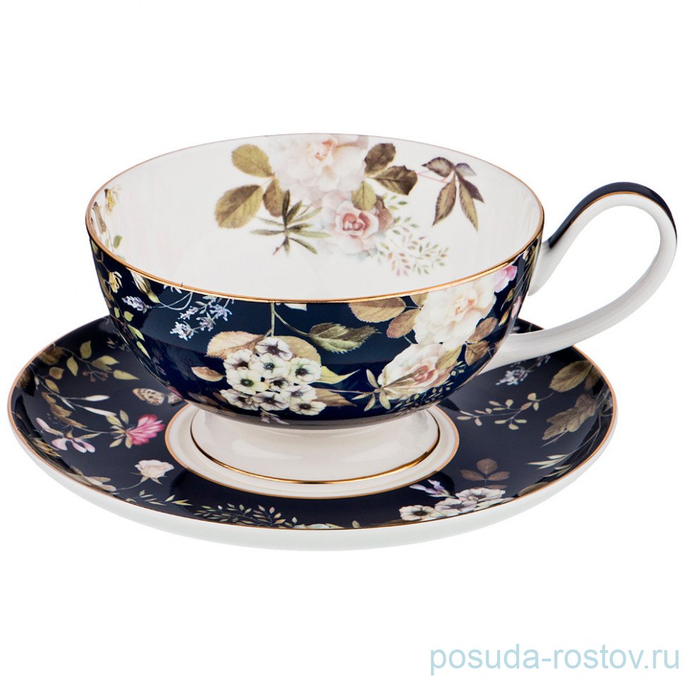 Чайная пара 400 мл 1 шт "Belle /Кобальт" / 195109