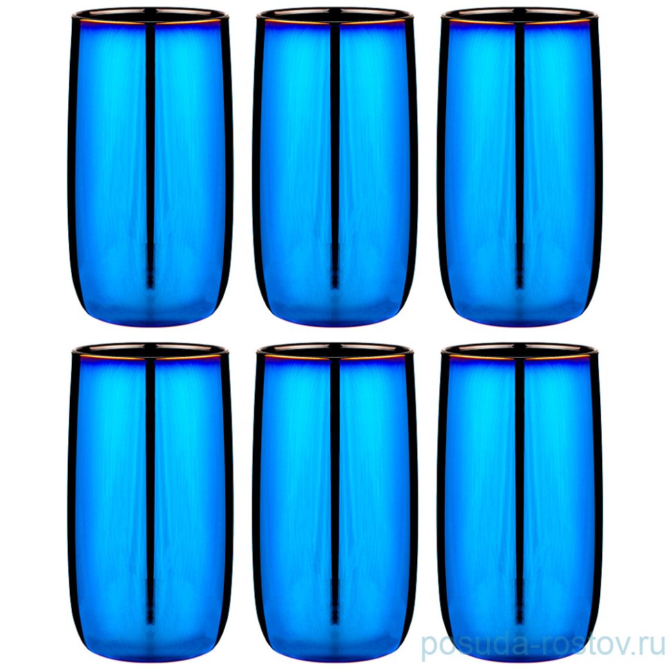 Стаканы для воды 330 мл 6 шт "Лавандовый аметист" / 242101