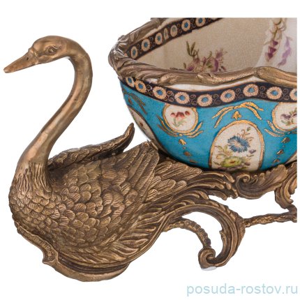 Конфетница 28 х 20 см h-40 см &quot;Птицы /Lefard&quot; / 191306