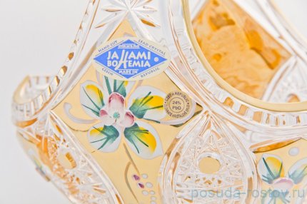 Корзинка 15 см &quot;Хрусталь с золотом&quot; / 043957
