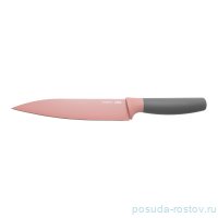 Нож для мяса 19 см розовый &quot;Leo&quot; / 162581