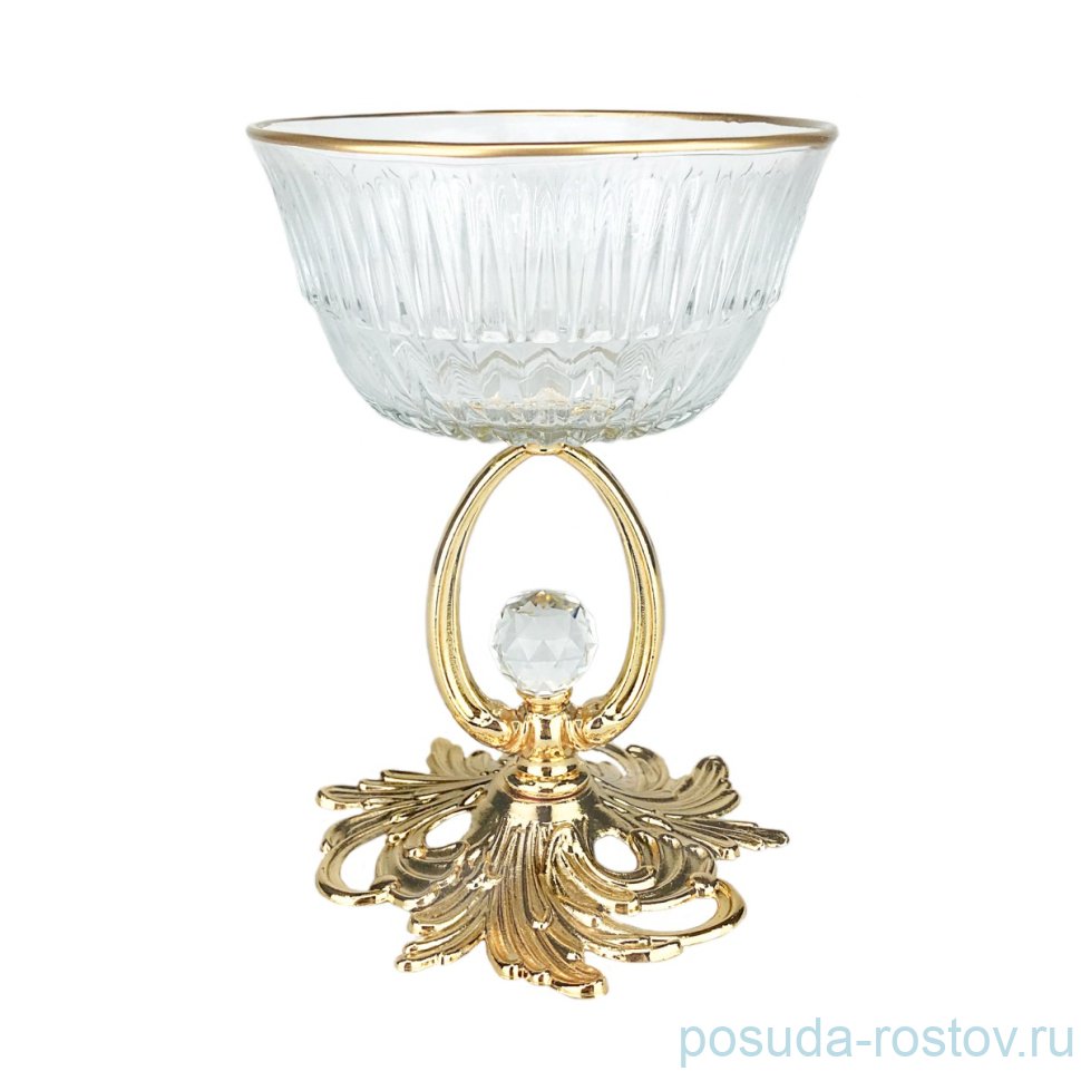 Креманка 10 х 14 см "Бабочка /Золото" / 255895 Креманка 10 х 14 см "Бабочка /Золото" / 255895