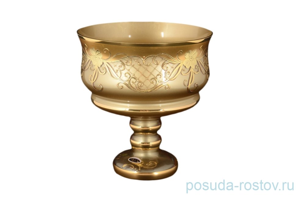 Фруктовница 26 см н/н "Лепка золотая" SC / 104234
