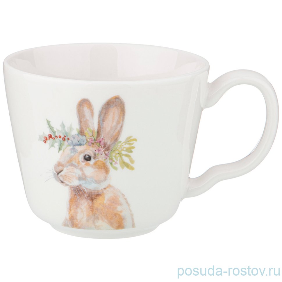 Кружка 450 мл "Лесная сказка /Заяц" / 213586