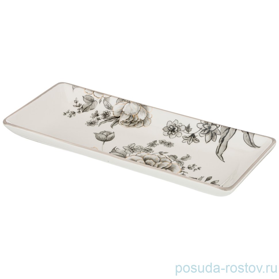 Блюдо 28 х 12 х 3 см прямоугольное "Вдохновение" / 213514 Блюдо 28 х 12 х 3 см прямоугольное "Вдохновение" / 213514