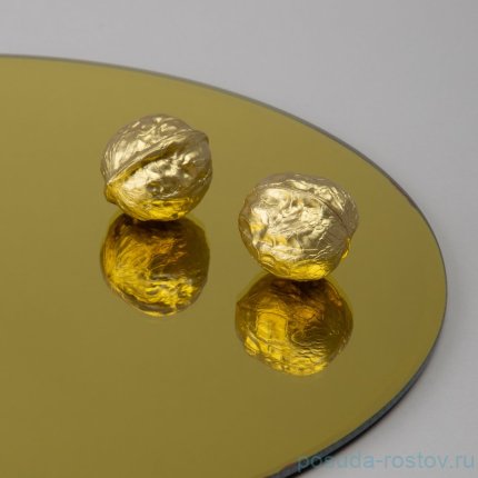 Блюдо сервировочное golden mirror 30 см / 360478