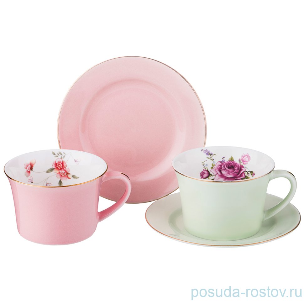 Набор кофейных пар 160 мл 2 шт "Времена года" / 209697 Набор кофейных пар 160 мл 2 шт "Времена года" / 209697