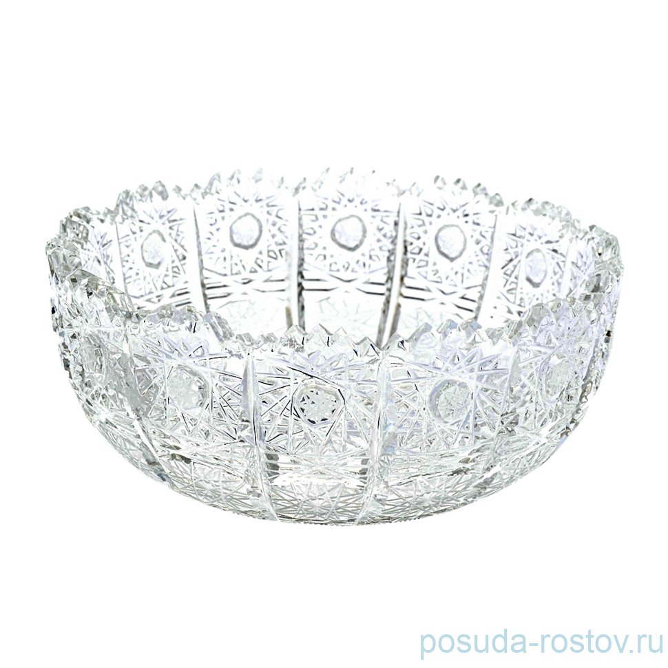 Вазочка 11 см "Хрусталь резной" / 006596