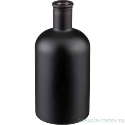 Ваза для цветов 20 см чёрная &quot;Black &amp; White&quot; / 172541