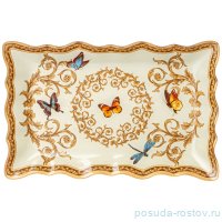 Блюдо 25 х 16 х 2,5 см прямоугольное &quot;Monogram&quot; (6шт.) / 346358