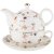 Чайный набор 3 предмета (заварочный чайник 450 мл  + чайная пара на 350 мл) "Вайлд" / 209511