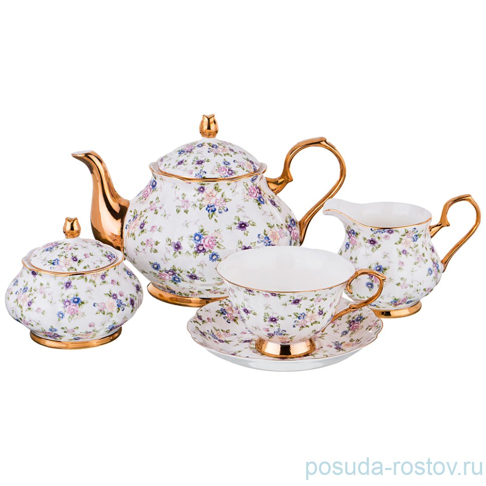 Чайный сервиз на 6 персон 15 предметов "Эймери" / 193809