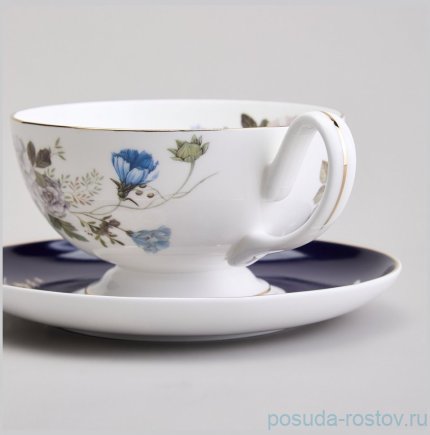 Чайная пара 400 мл &quot;Belle /Кобальт&quot; / 369656