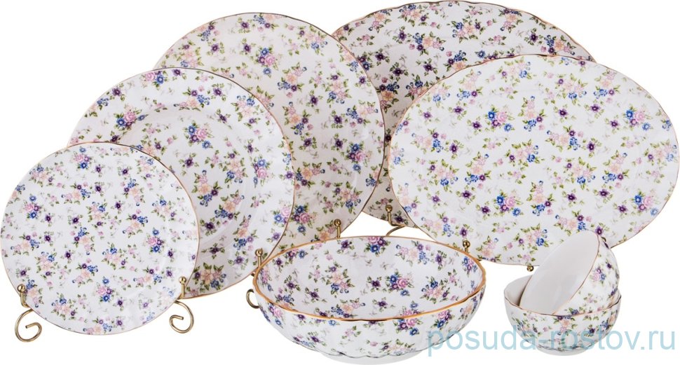 Столовый сервиз на 6 персон 23 предмета (без супника) "Эймери" / 193810