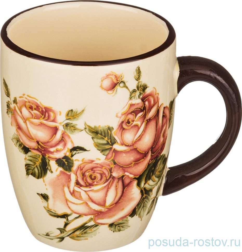 Кружка 300 мл "Корейская роза" / 199177