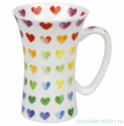 Кружка 630 мл &quot;Colourful Cast - Hearts&quot; / 378350