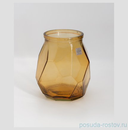 Ваза для цветов 19 см светло-коричневый &quot;Origami&quot; / 323166