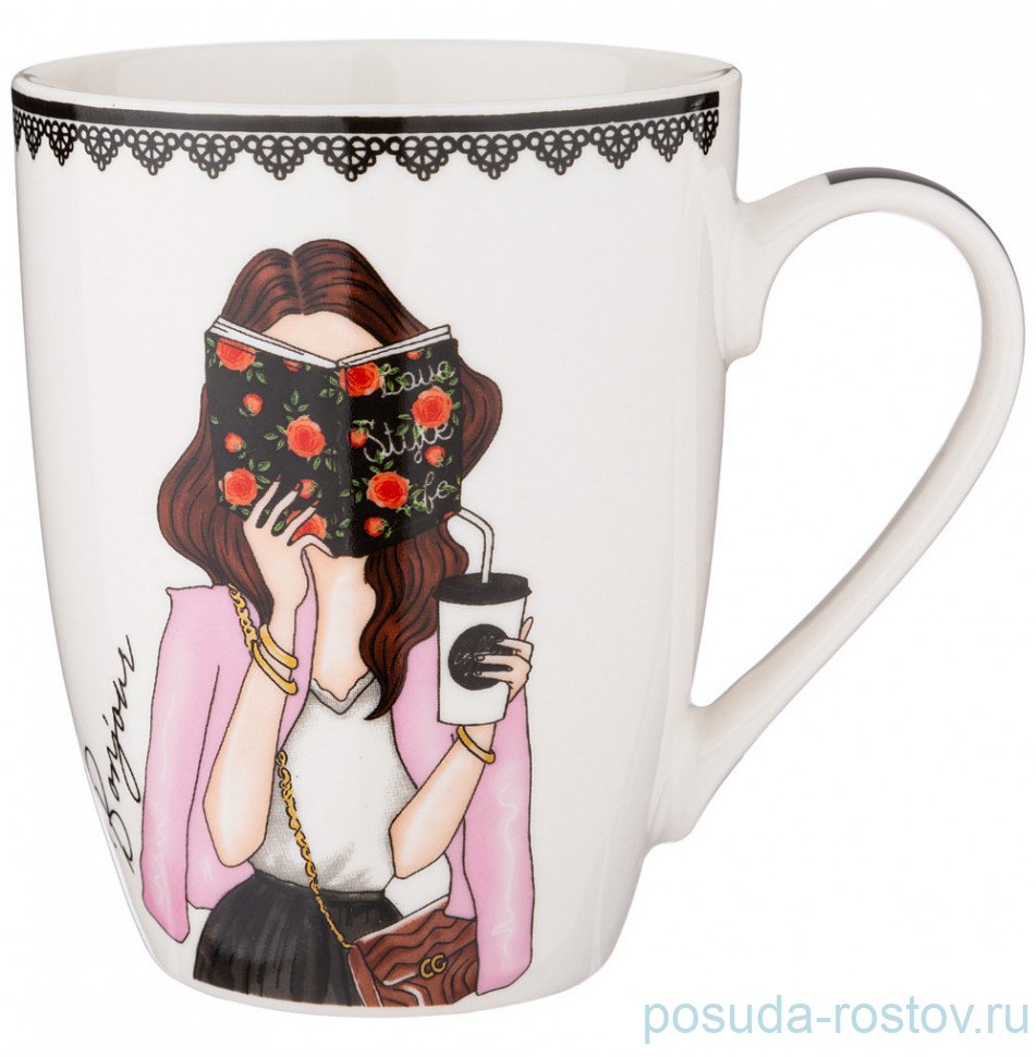 Кружка 340 мл "Fashion queen" / 251416