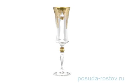 Бокалы для шампанского 190 мл 6 шт &quot;Грация /Арлекино&quot; / 097826