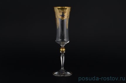 Бокалы для шампанского 190 мл 6 шт &quot;Грация /Арлекино&quot; / 097826