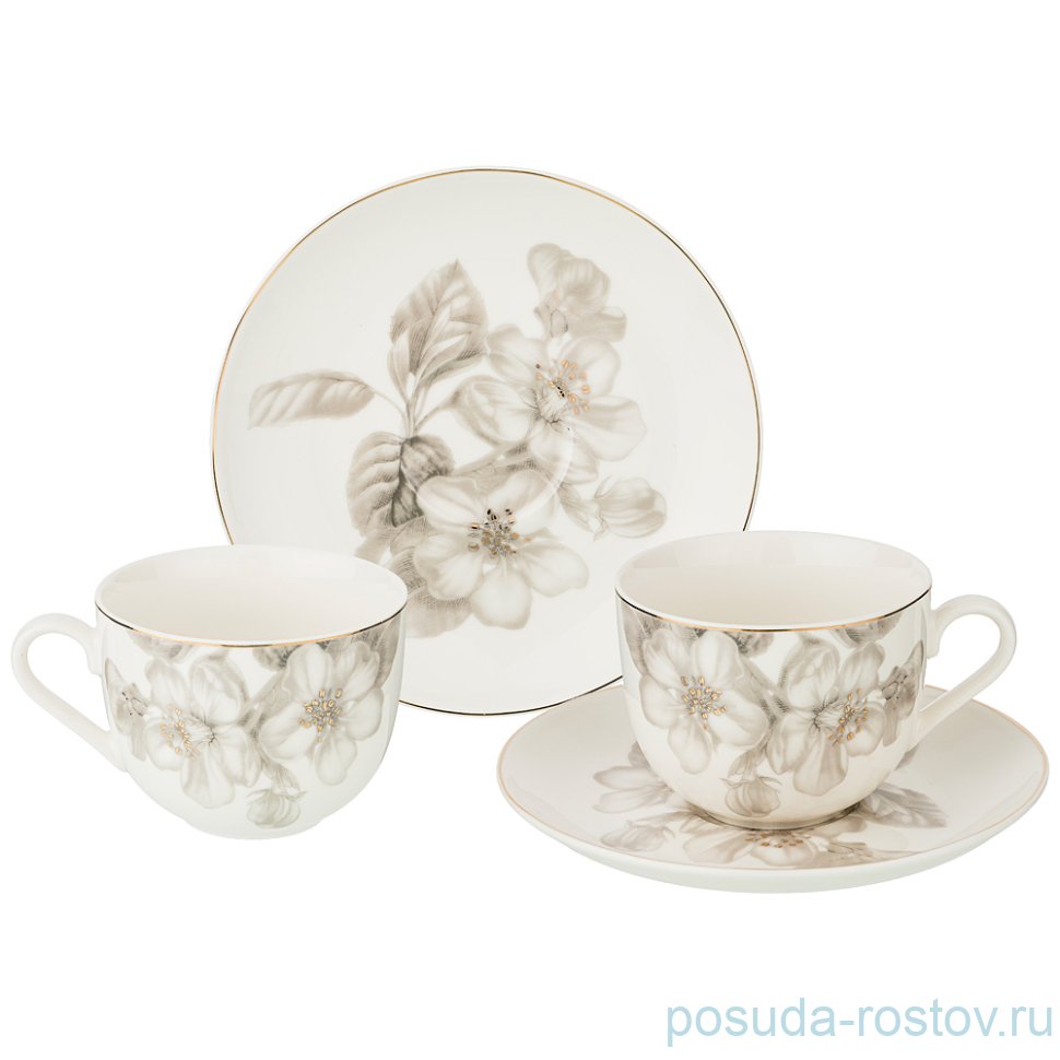 Набор чайных пар 280 мл 2 шт "Букингем флер" / 208426 Набор чайных пар 280 мл 2 шт "Букингем флер" / 208426