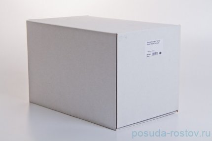 Ваза с крышкой - груша &quot;Лепка белая&quot; большая / 046753