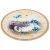 Блюдо 32 х 3 см вращающееся круглое "Синие коты" / 224880
