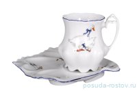 Чайная пара 350 мл 1 шт &quot;Корона /Гуси&quot; / 087383